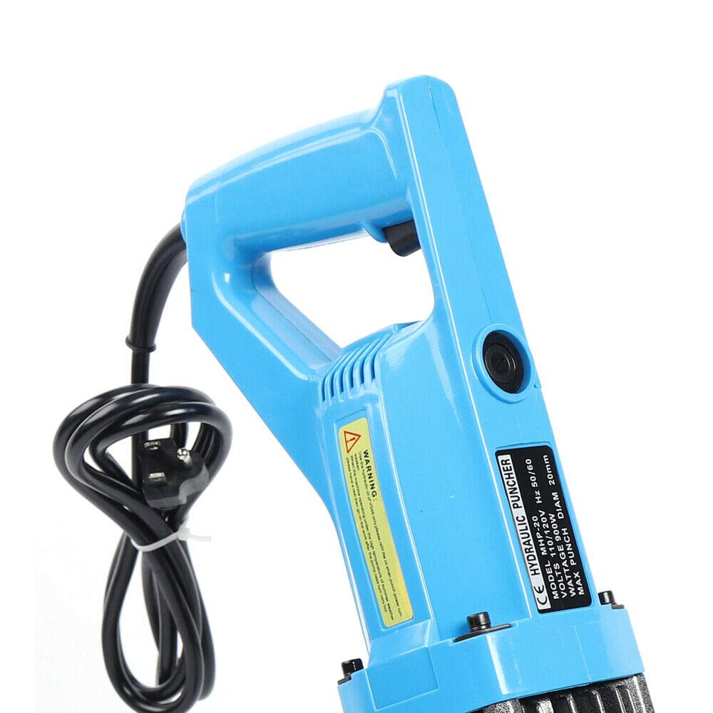 110V 10T Hydraulic Hole Punching Tool with 5 Types Dies D431015
