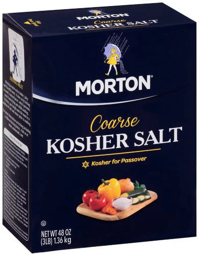 Coarse Kosher Salt, 48 Oz (Pack of 6) K3097