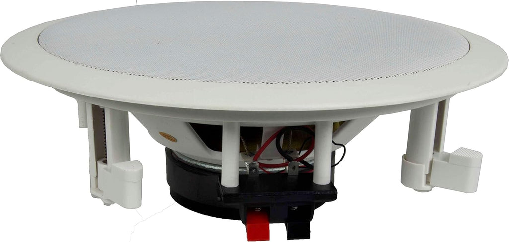 8" 1000W Round Wall And Ceiling Home Speakers 2 PAIR R457