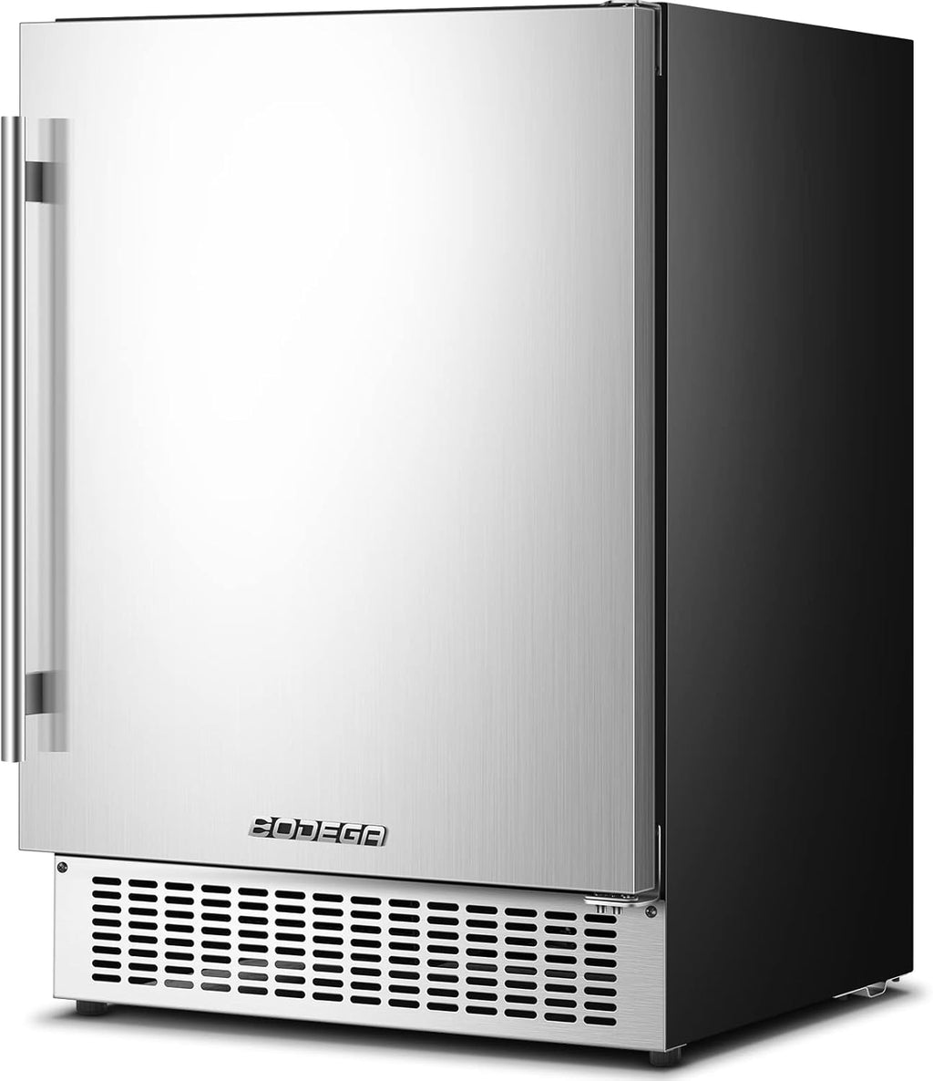Stainless Steel Beverage Refrigerator 180 Cans L357