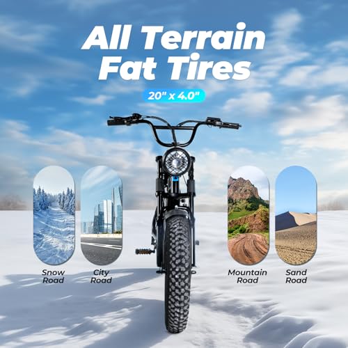 1500W 48V 15.6AH 20x4" Electric Bike I38970