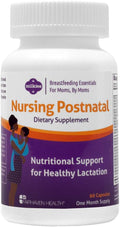 Nursing Postnatal Vegetarian Supplement with Vitamin D and B, Gluten and Dairy Free - 1 Month Supply V8619