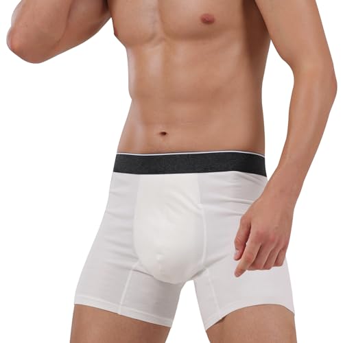 Black Cotton Boxer Briefs (Small) A95065