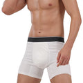Black Cotton Boxer Briefs (Small) A95065