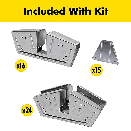 Custom Shed Kit with Peak Roof G237
