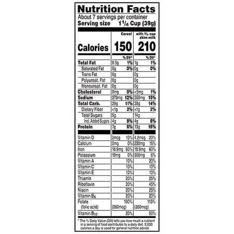 Original 9.6 oz Pack of 2 Cold Breakfast Cereal N2474