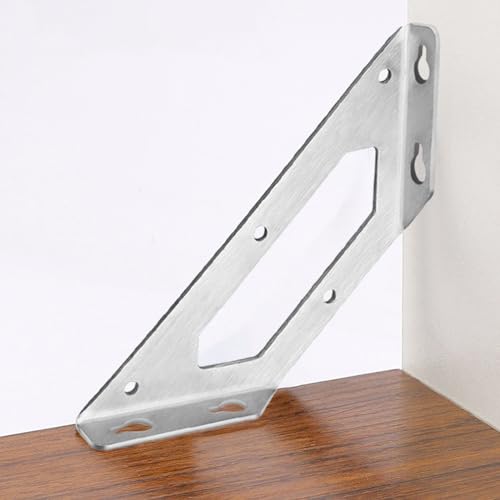 12PCS Stainless Steel Furniture Corner Connector with 72 Screws M878