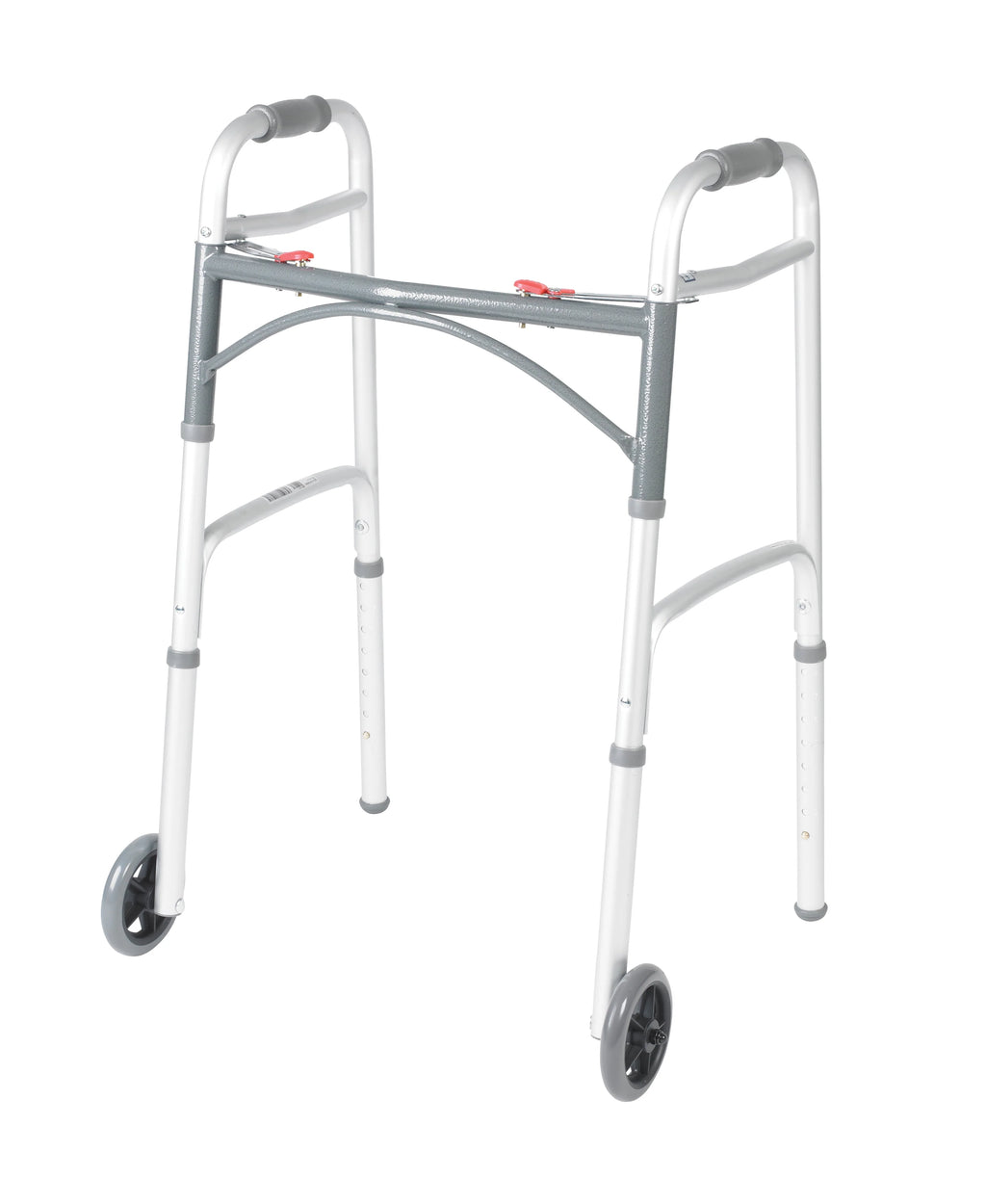 Two Button Folding Walker with 5 Wheels I8846