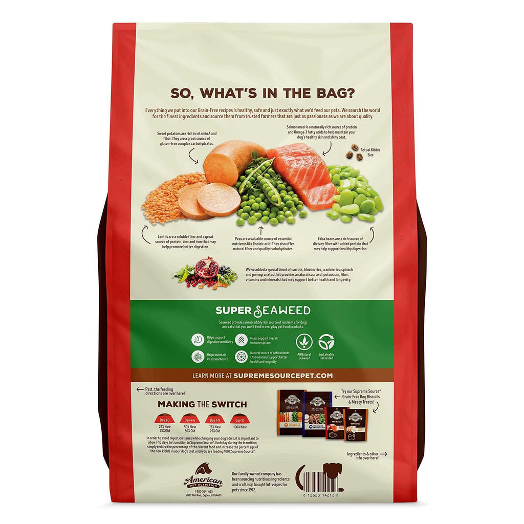 Grain Free Meal and Sweet Potato Recipe Dog Food L4302