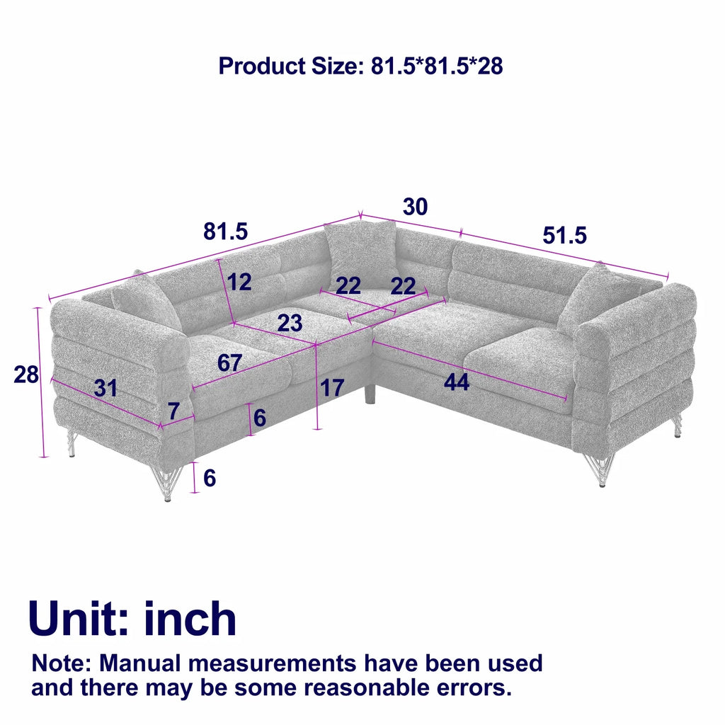 Oversized Corner Sofa Set G337332