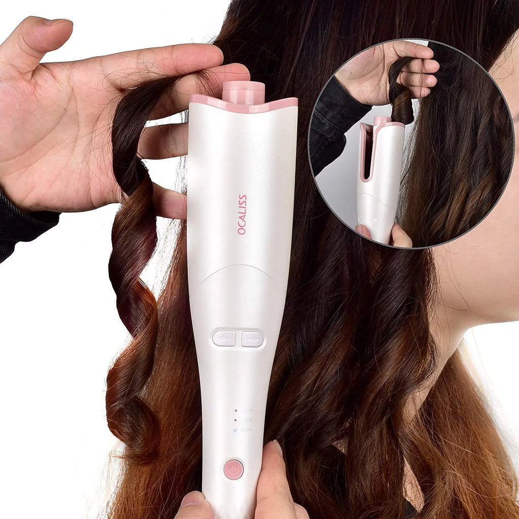 Automatic Curling Iron with 1 Ceramic Rotating Barrel V695