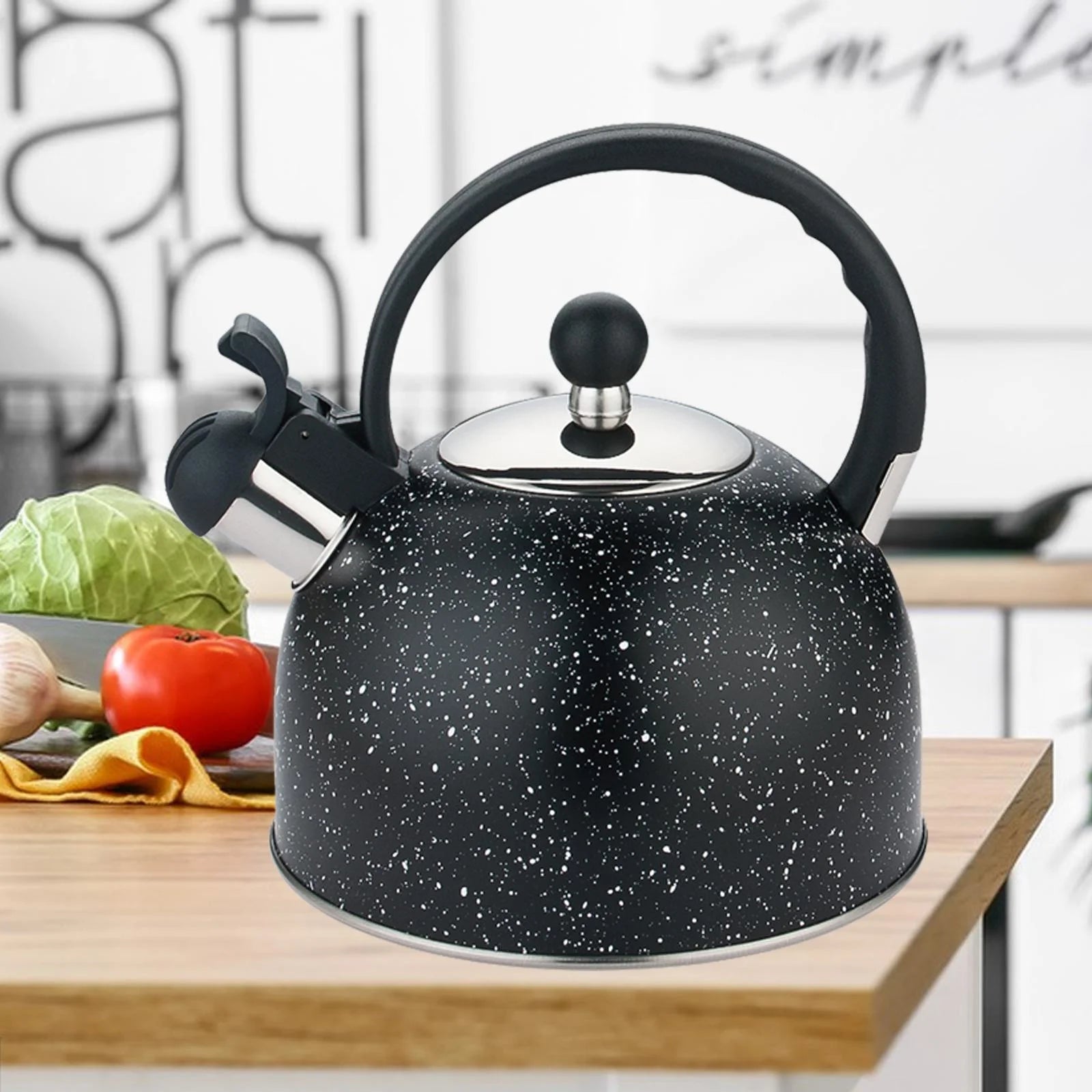 2L Stainless Steel Whistling Kettle J808