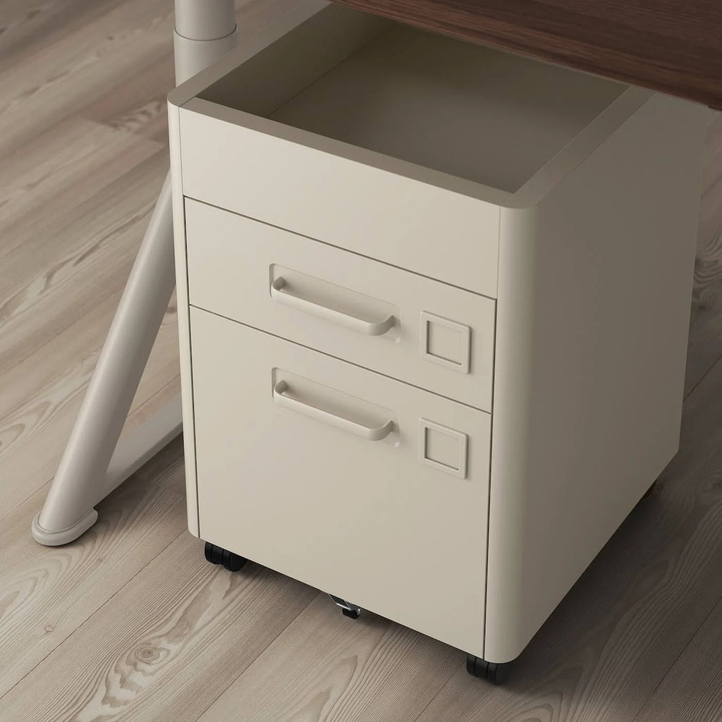 Beige Drawer Unit on Casters B713