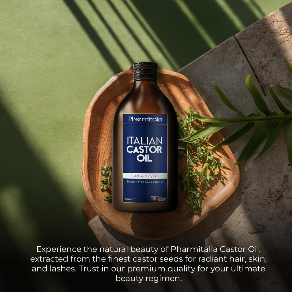 500ml Pure Organic Cold Pressed Castor Oil D419656