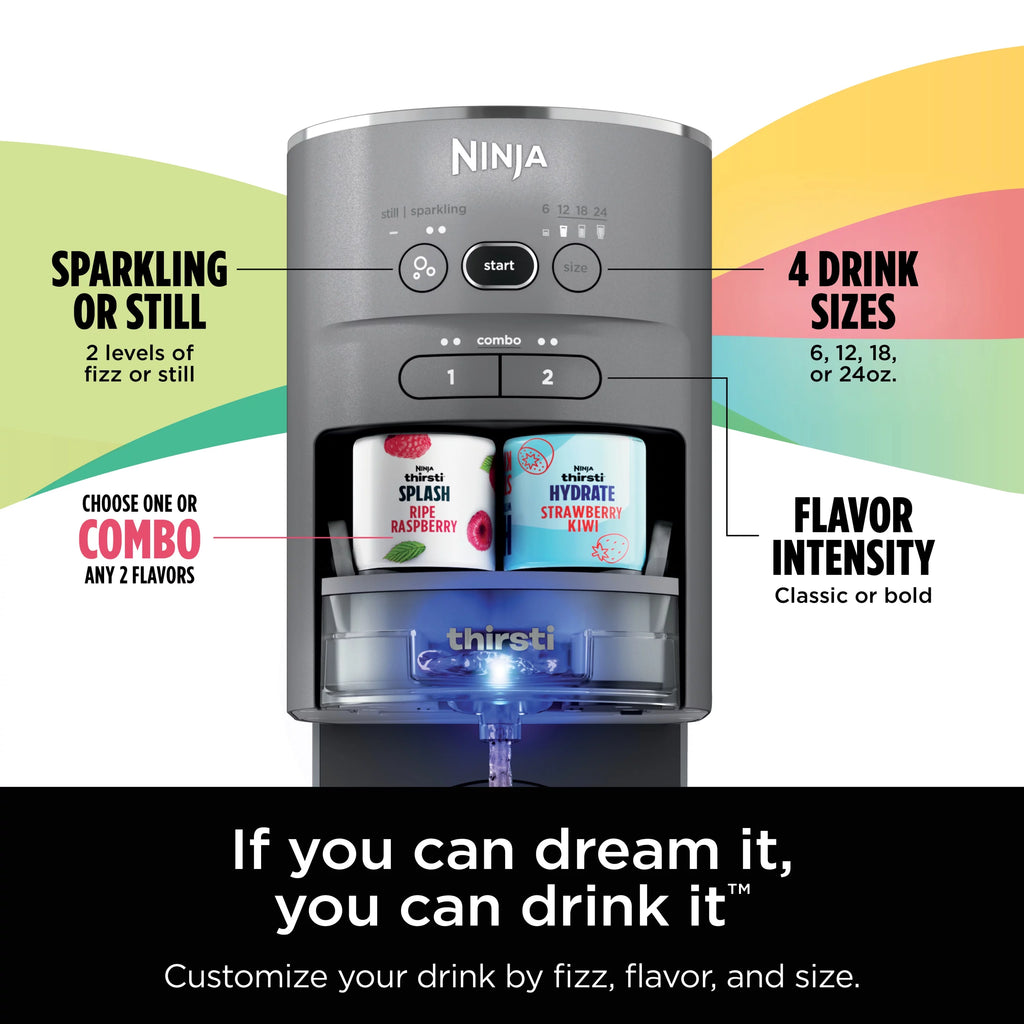 Gray Drink System with CO2 Canister and 48oz Reservoir B1665