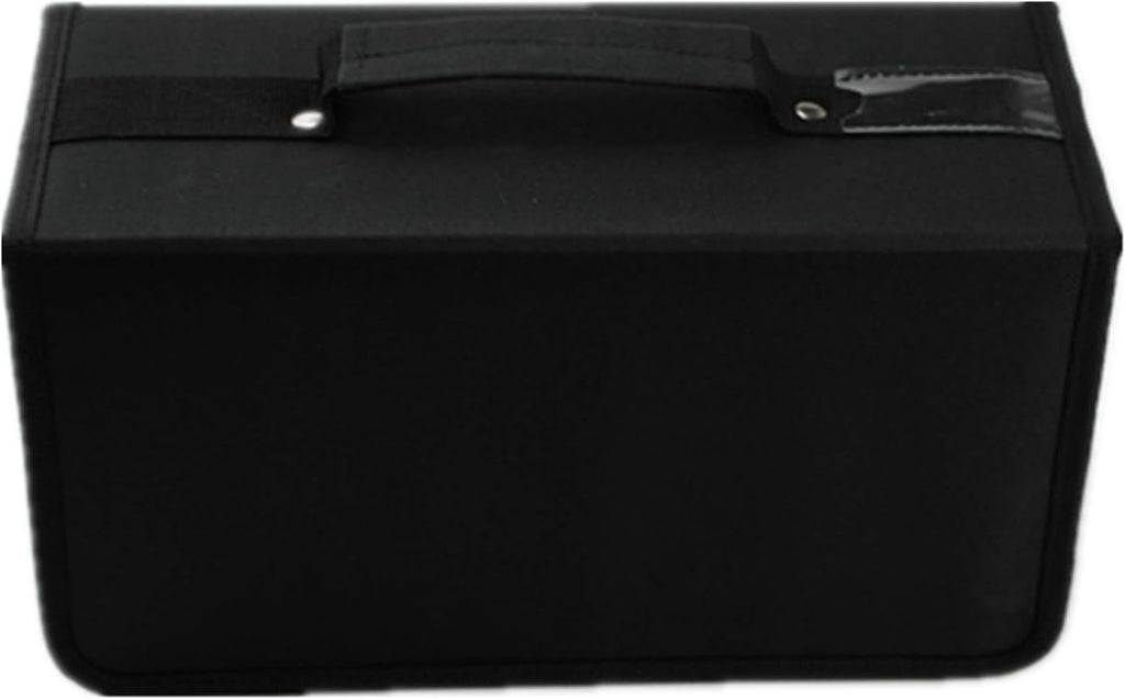 168 Capacity Black CD/DVD Case Holder R228