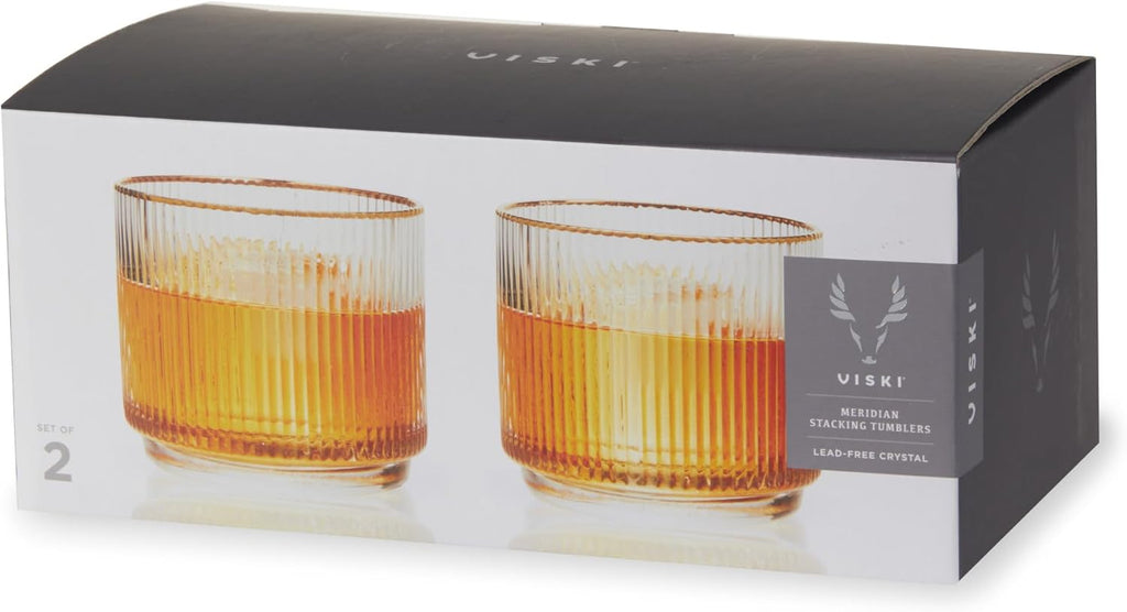 Crystal Lowball Tumblers 12oz Set of 2 Z299