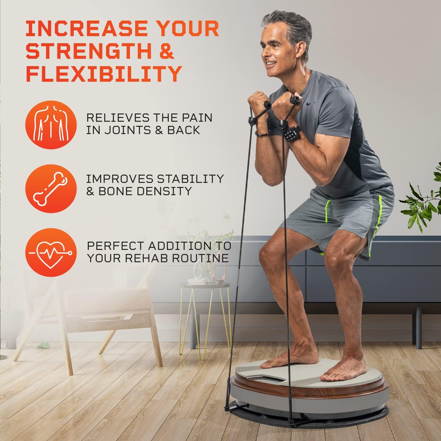 Vibration Plate Exercise Machine Q13737