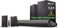7.1.4 Channel 600W Soundbar with 8" Wireless Subwoofer and 2 Rear Surround Speakers M27609