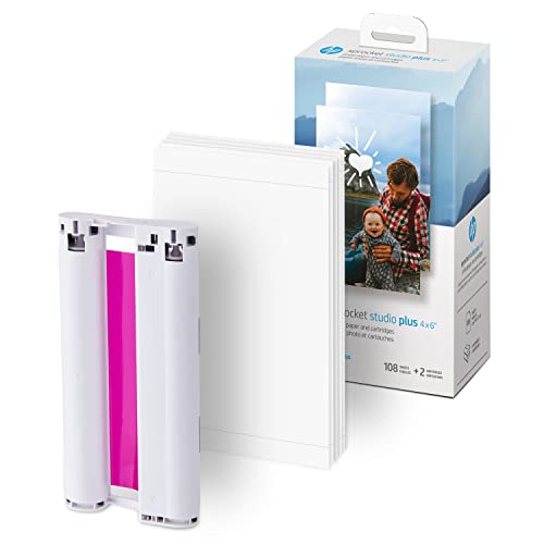 118 Sheets + 3 Cartridges Wireless Photo Printer G8267