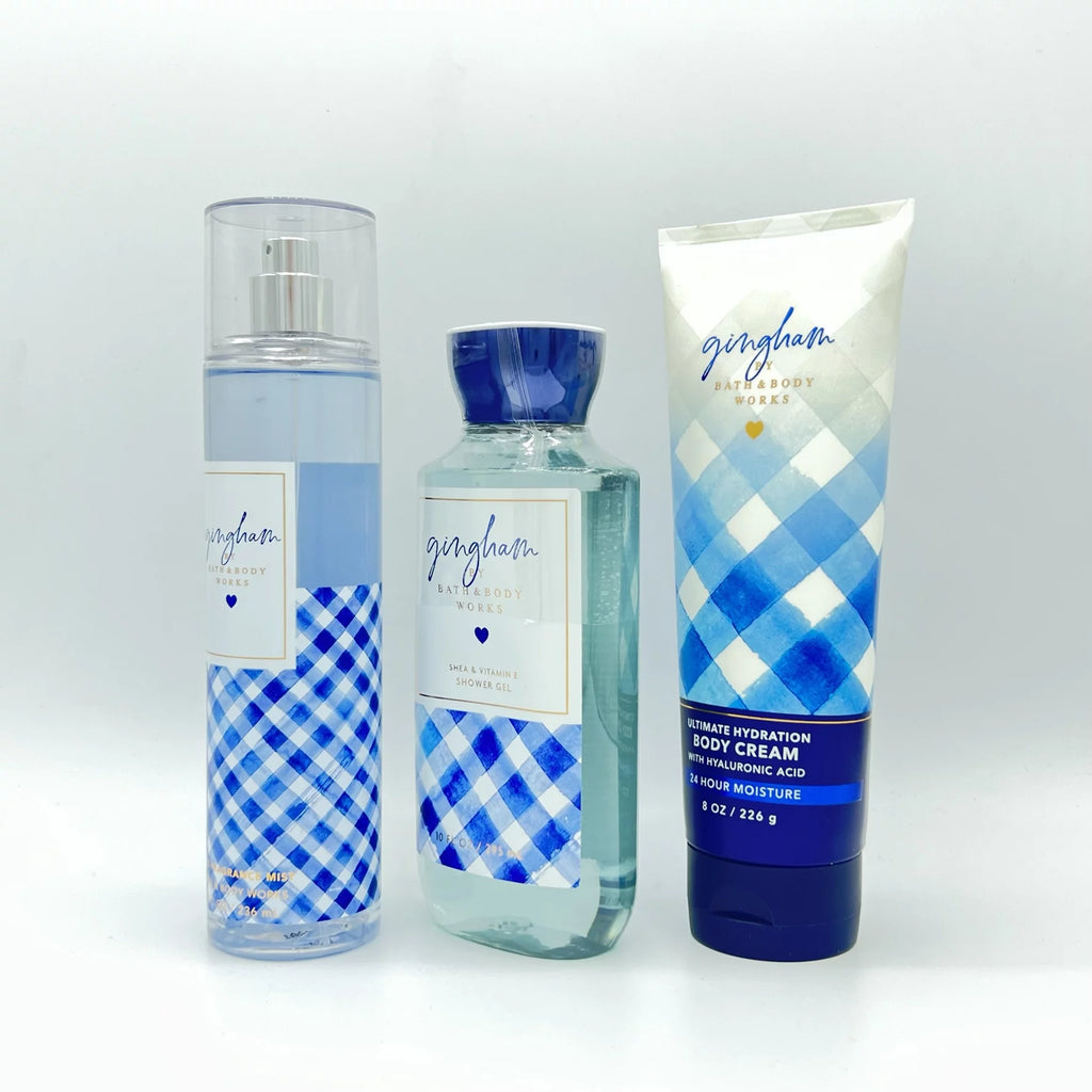 8oz Fine Fragrance Mist, 10oz Shower Gel and 8oz Body Cream 3-Piece Bundle L2384