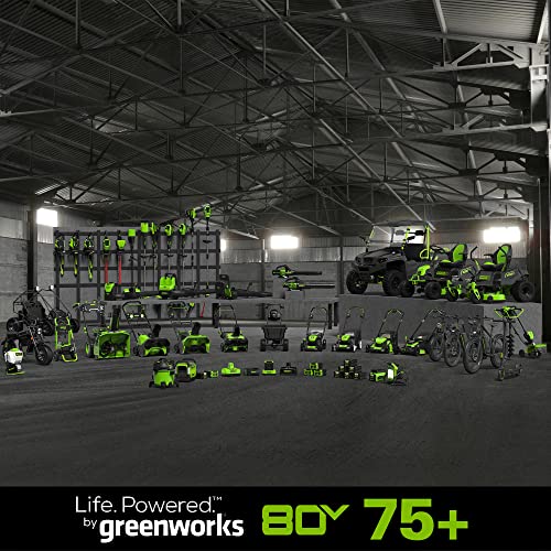 80V Cordless Brushless String Trimmer and Leaf Blower Combo with 2Ah Battery and Charger Z8303