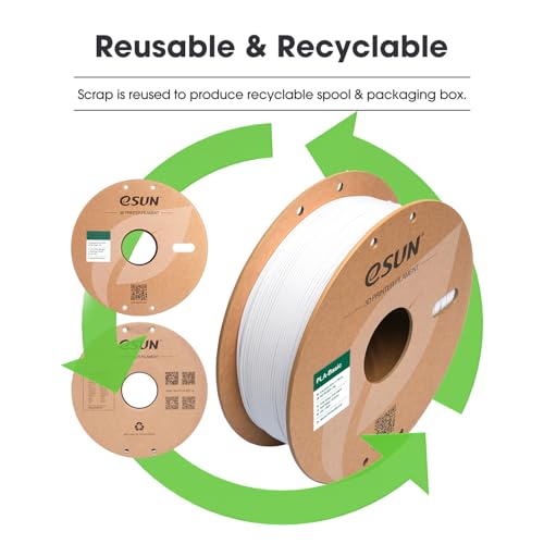 Cold White PLA Filament 1.75mm 1KG Spool 4 Spools Y870521