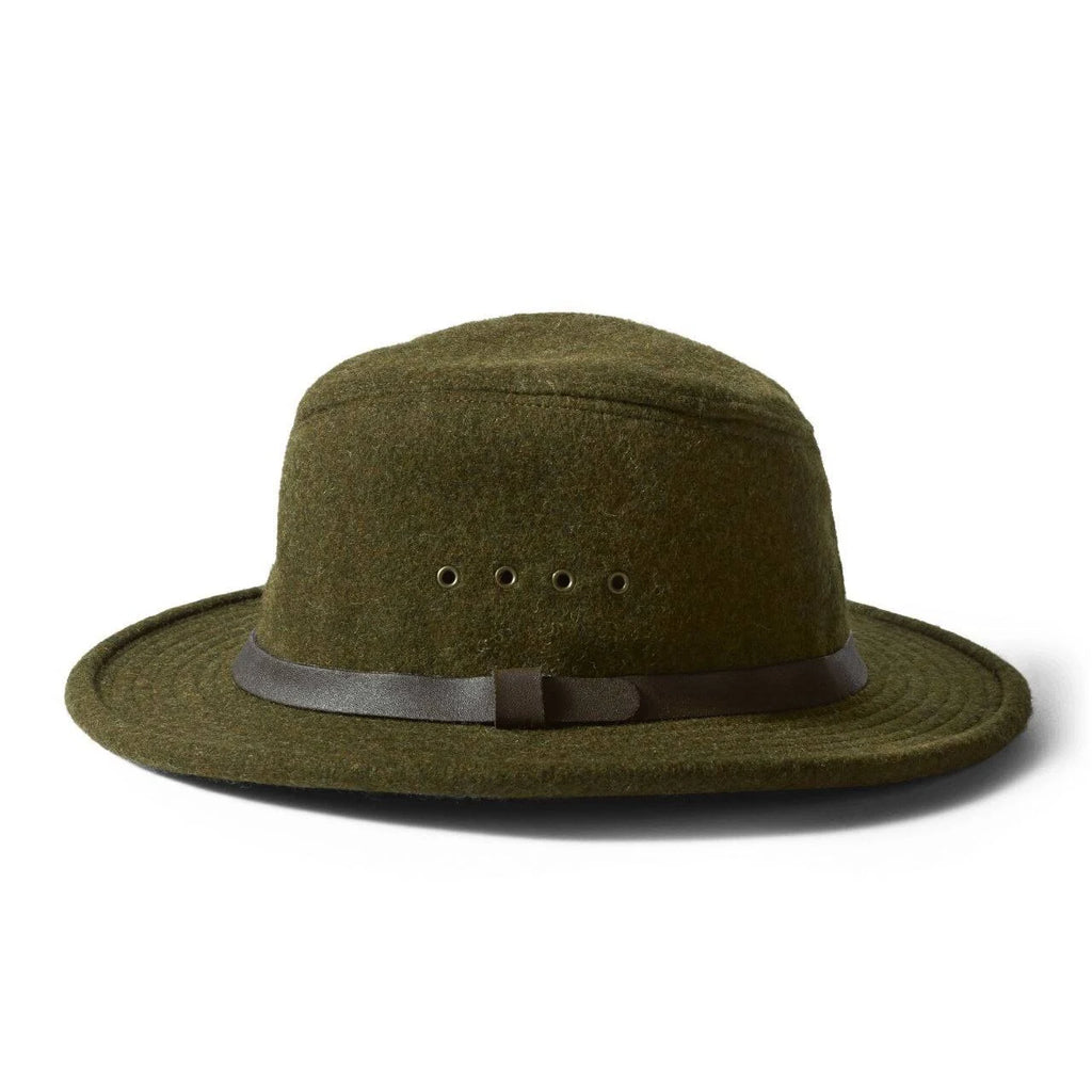 Wool Packer Hat Forest Green J841