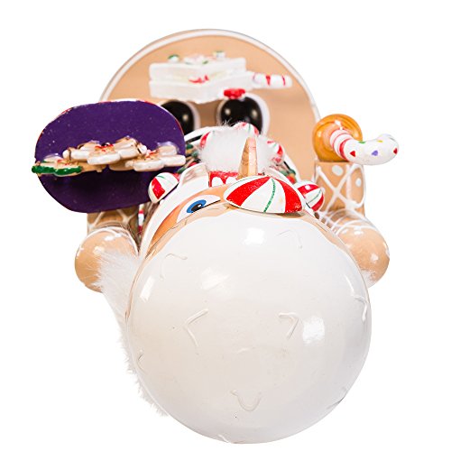 16-Inch Wooden Gingerbread Christmas Nutcracker I9512