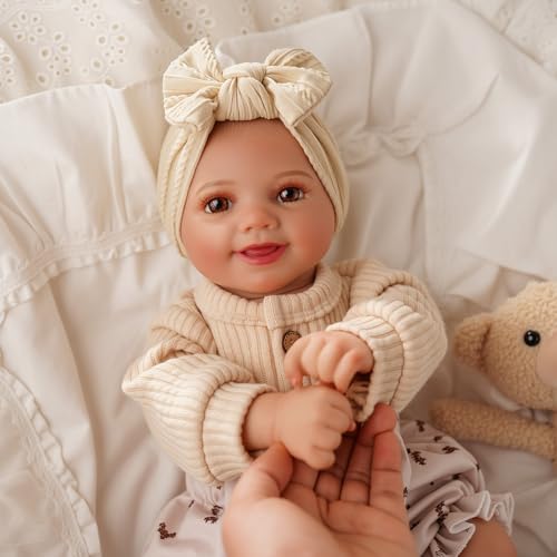 17Inch Soft Vinyl Realistic Poseable Baby Doll C138