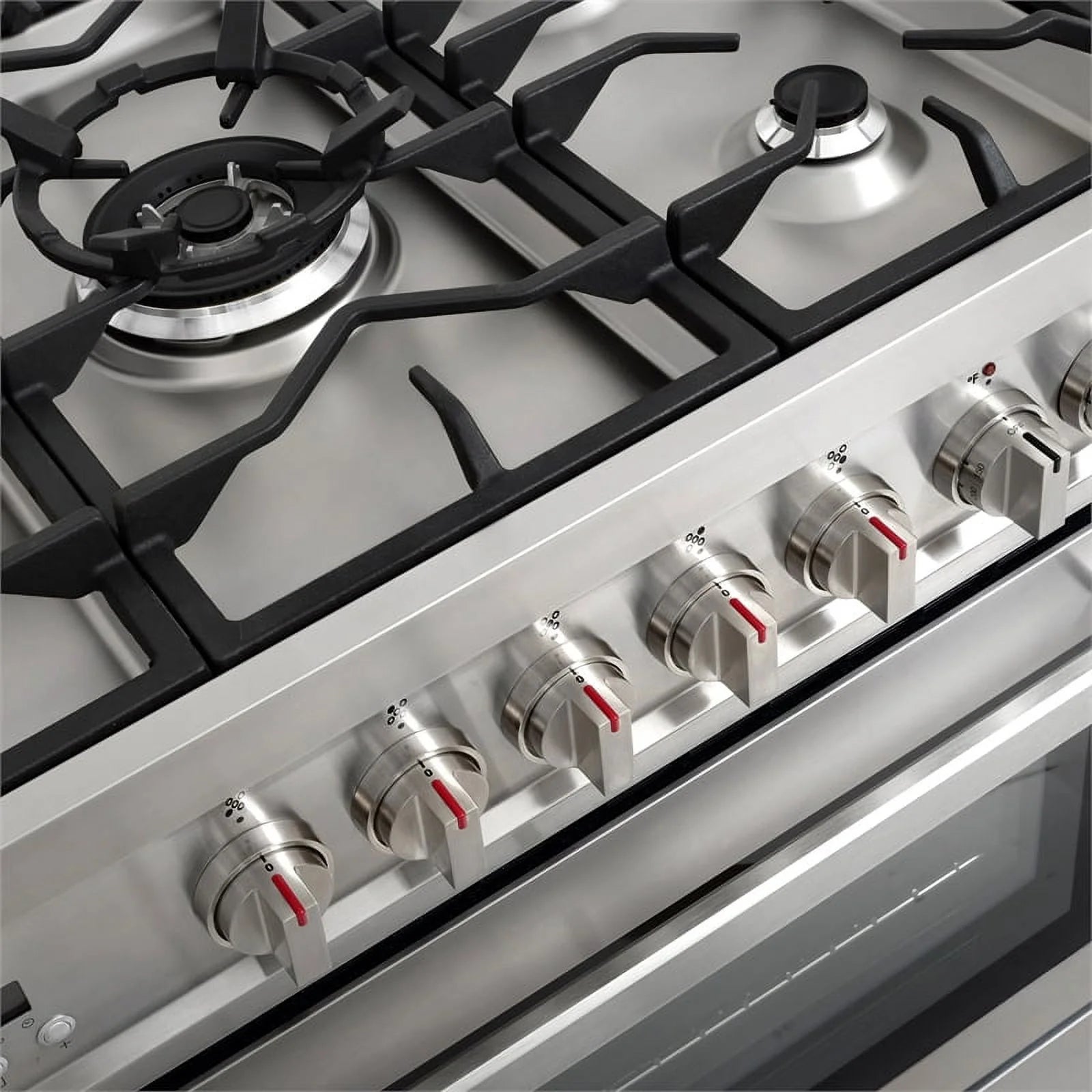 Stainless Steel Dual Fuel Range with Convection Oven I920