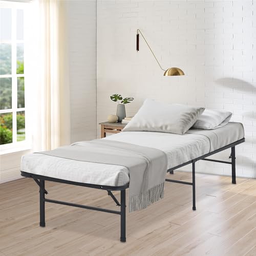 Twin Size 14.2 Inch Heavy Duty Steel Folding Bed Frame W41642