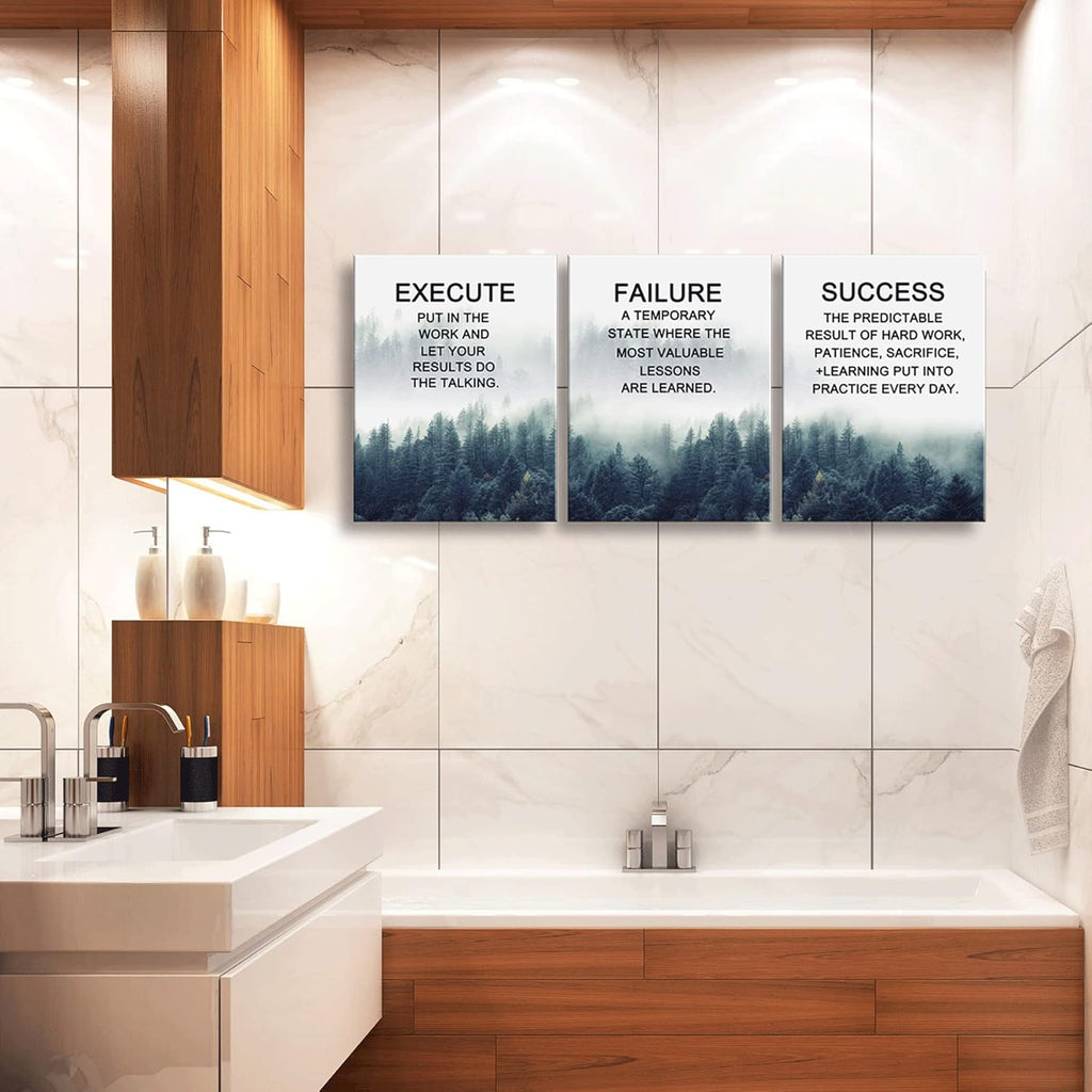 Set of 3 Canvas Wall Art X17257