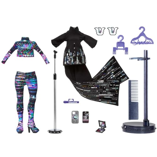 Purple Fashion Doll with 10+ Colorful Play Accessories N913