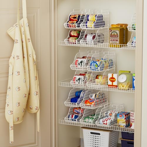 3-Pack Stackable Can Dispenser Bin with Handles V13592