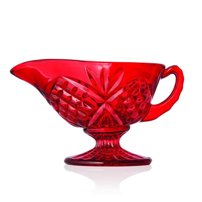 Red Gravy Boat Table Decor E56481