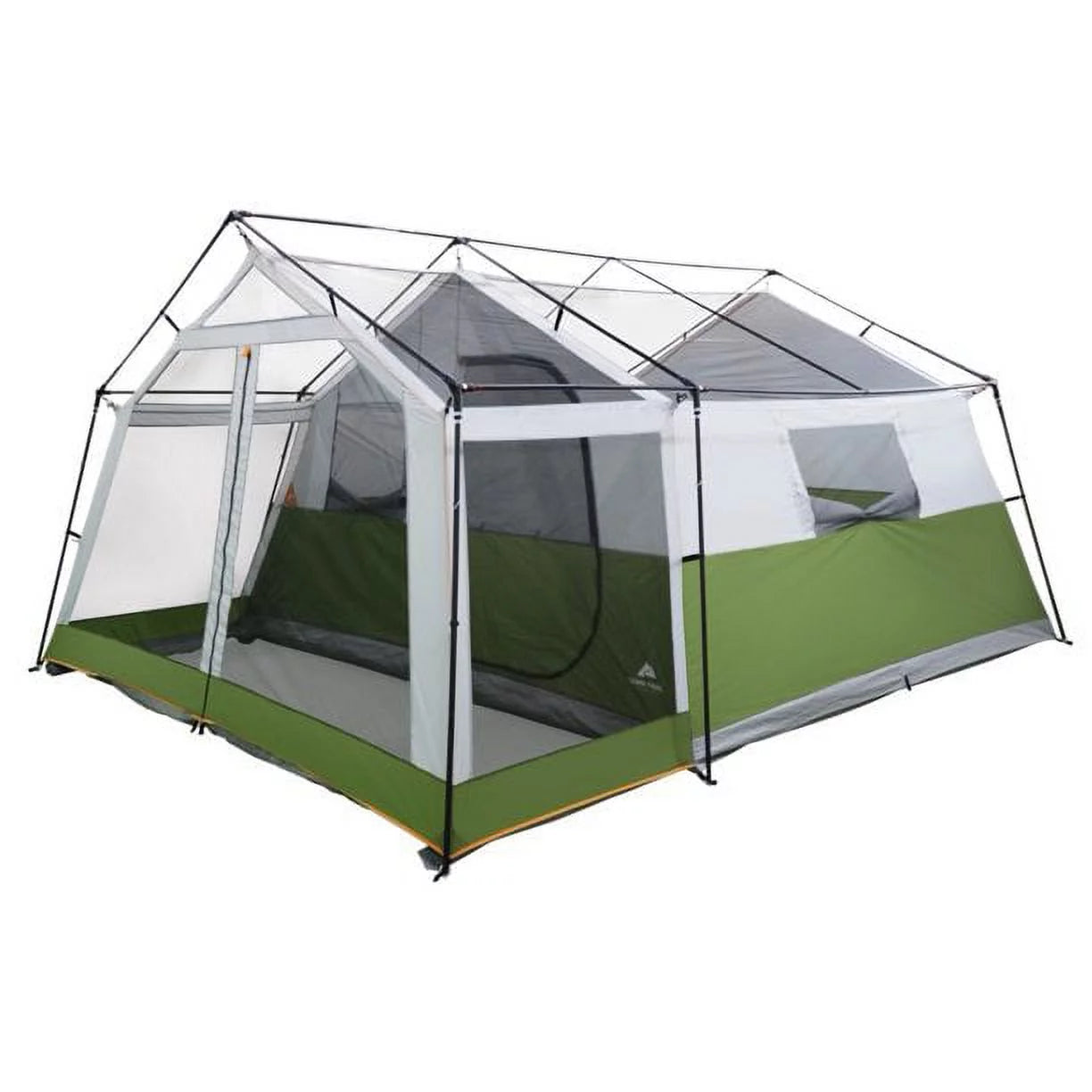 8-Person Family Cabin Tent with Screen Porch, Green X893395