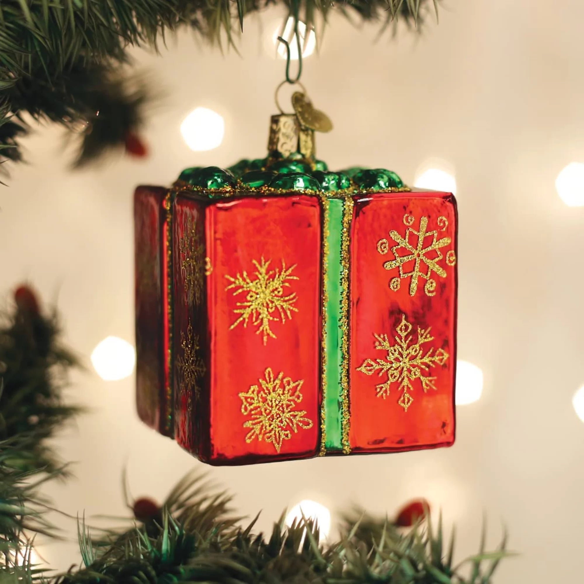 Glass Blown Ornament, 3.25" H357