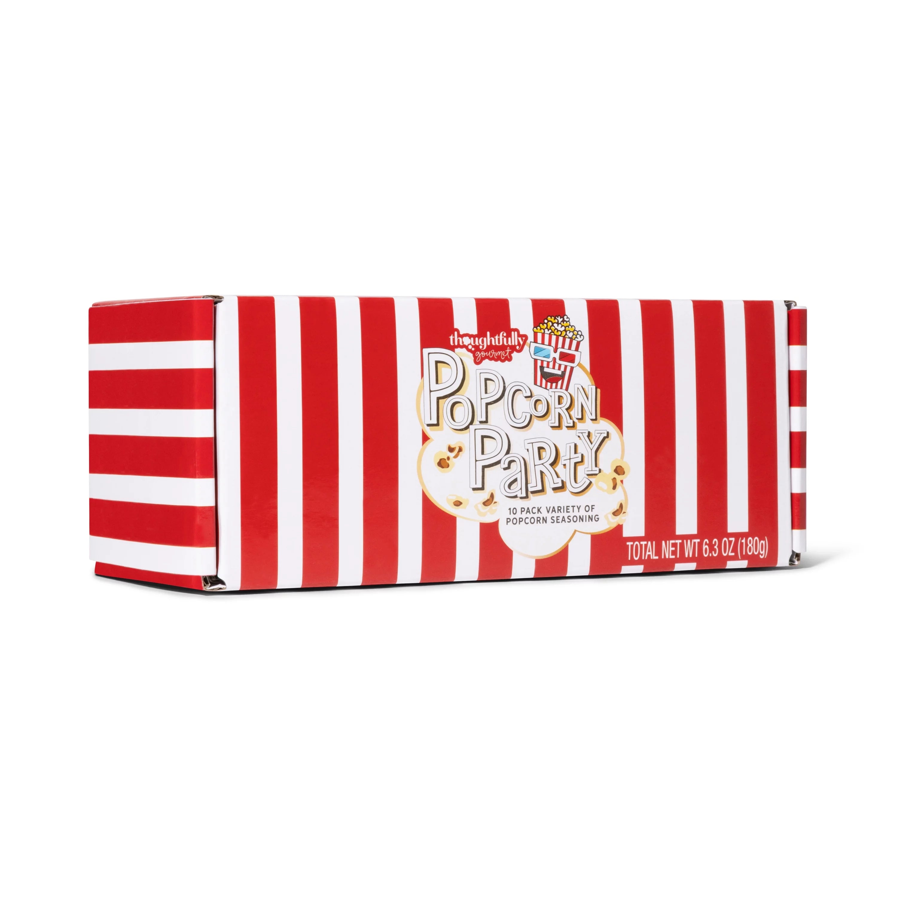 Set of 10 Popcorn Seasoning Sampler Gift Set Q5592