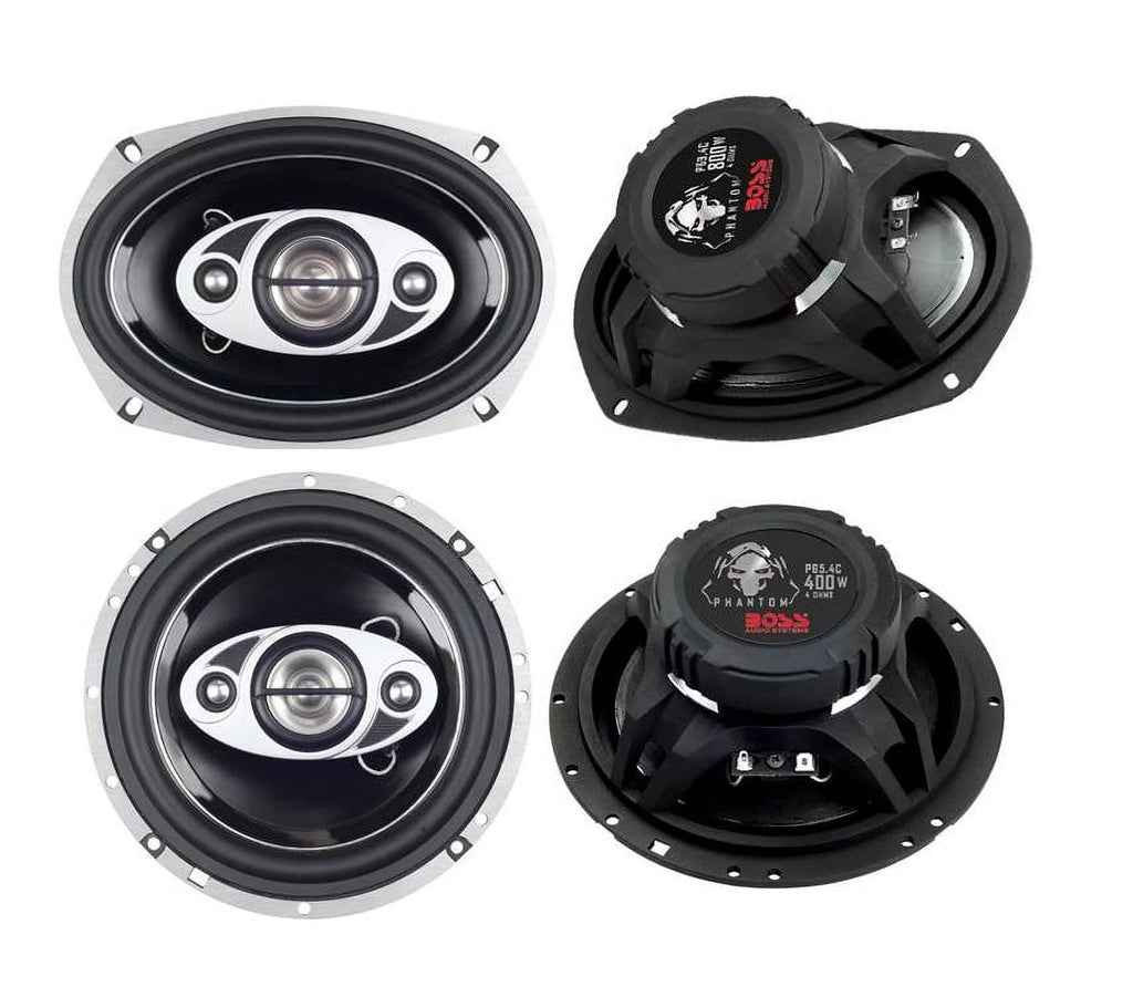 6x9" 800W and 6.5" 400W 4-Way Car Coaxial Speakers M98834