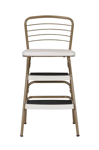 Black Chair and Step Stool S770