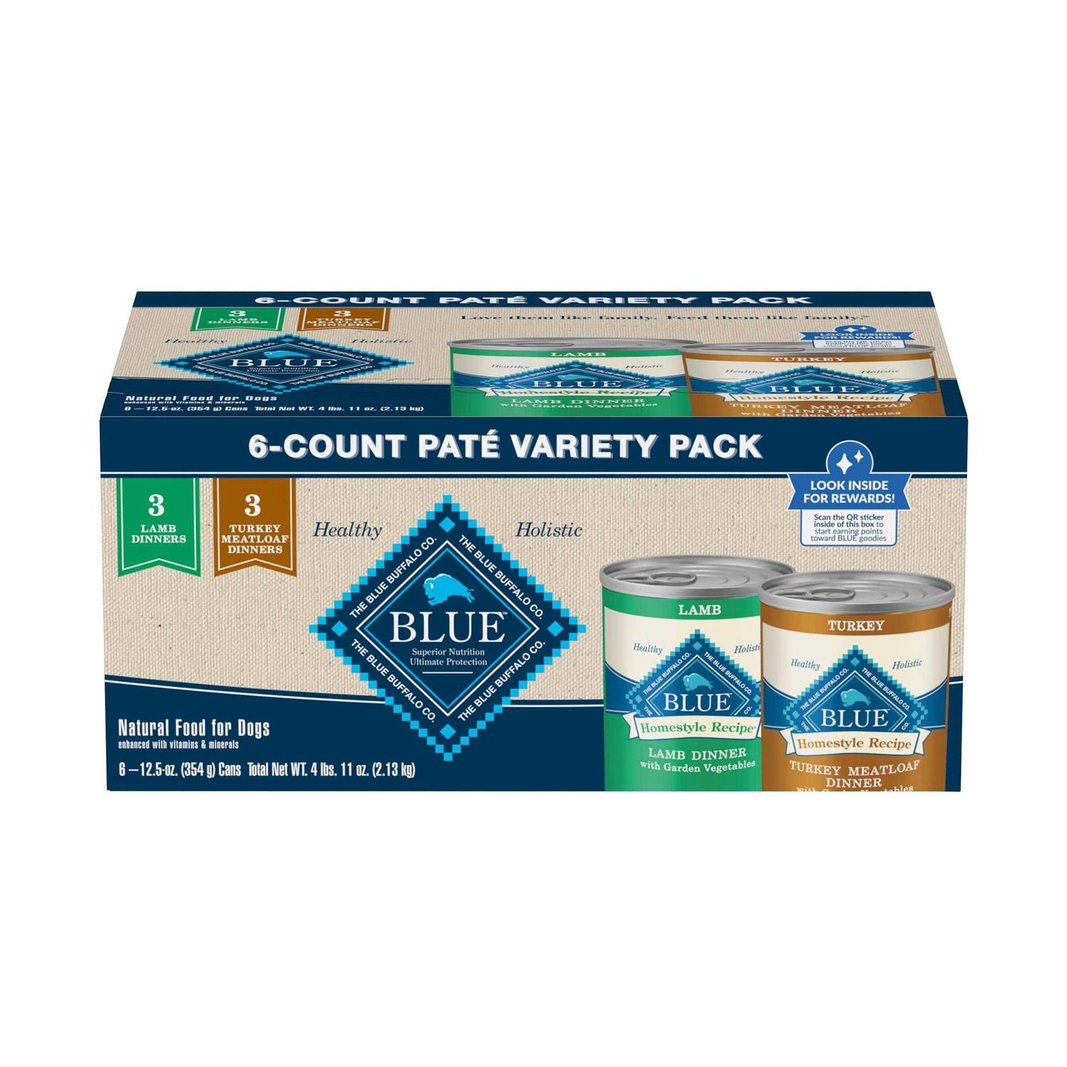 Blue Buffalo Homestyle Recipe Dog Food Q3311