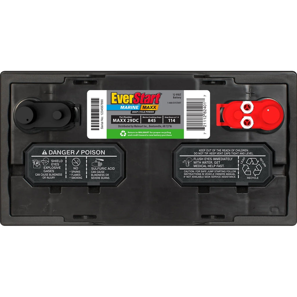 Group Size 29DC 12 Volt 845 CCA Marine Battery Z7963