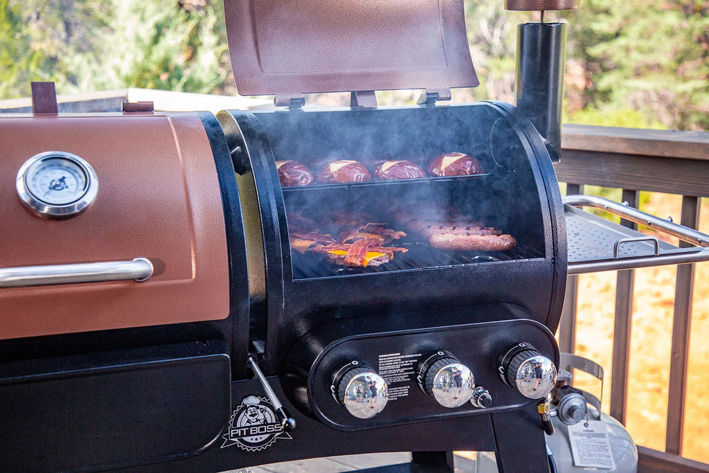 Gas/Pellet Combo Grill O8257