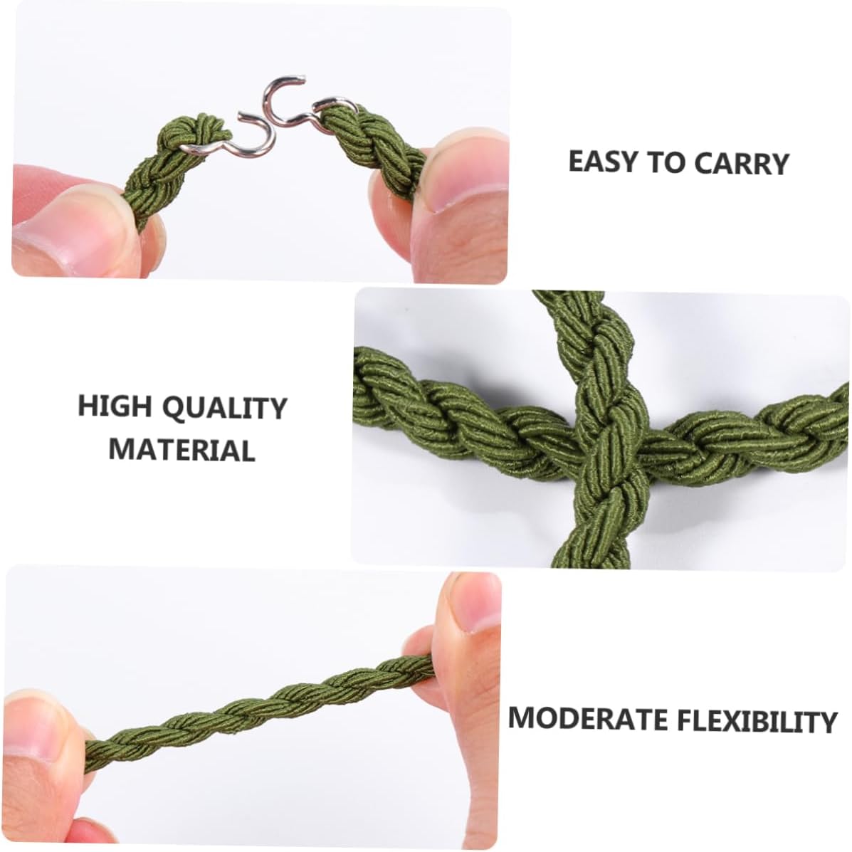 6 Pcs Elastic Blousing Garters Straps W72072
