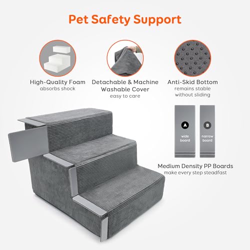 4-Step Non-Slip Foam Pet Steps G239913