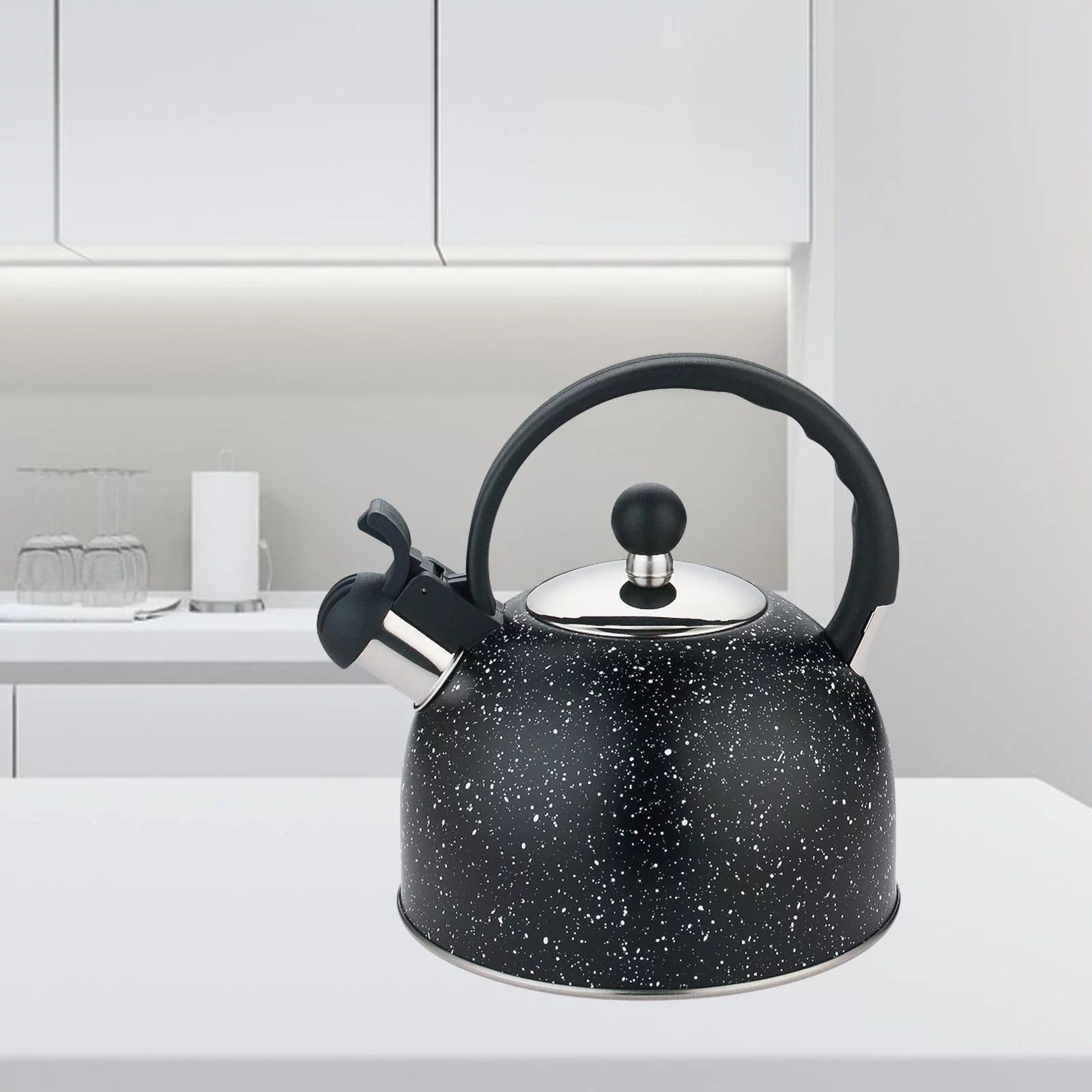 2L Stainless Steel Whistling Kettle J808