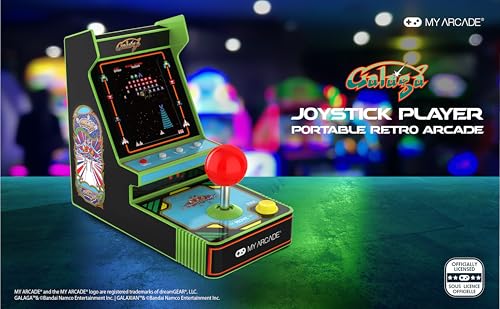 Red Joystick Portable Console with 3.5" Full Color Display N96846