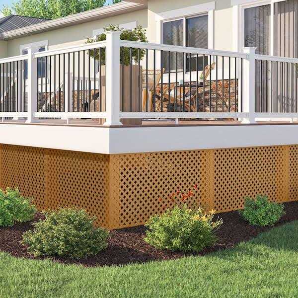 4 ft x 8 ft Vinyl Lattice S12360