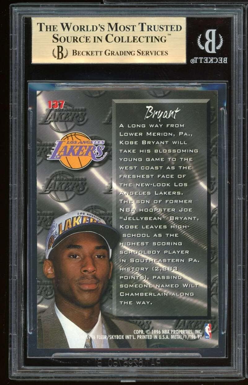 1996-97 Metal #137 BGS 9.5 Rookie Card R548912